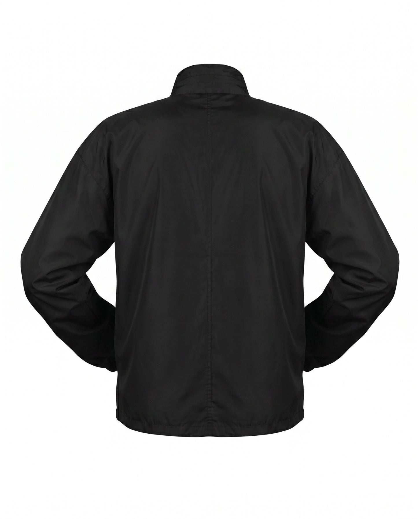 Javelin Ranger Elite Windbreaker - Black - Back - Ghost Mannequin