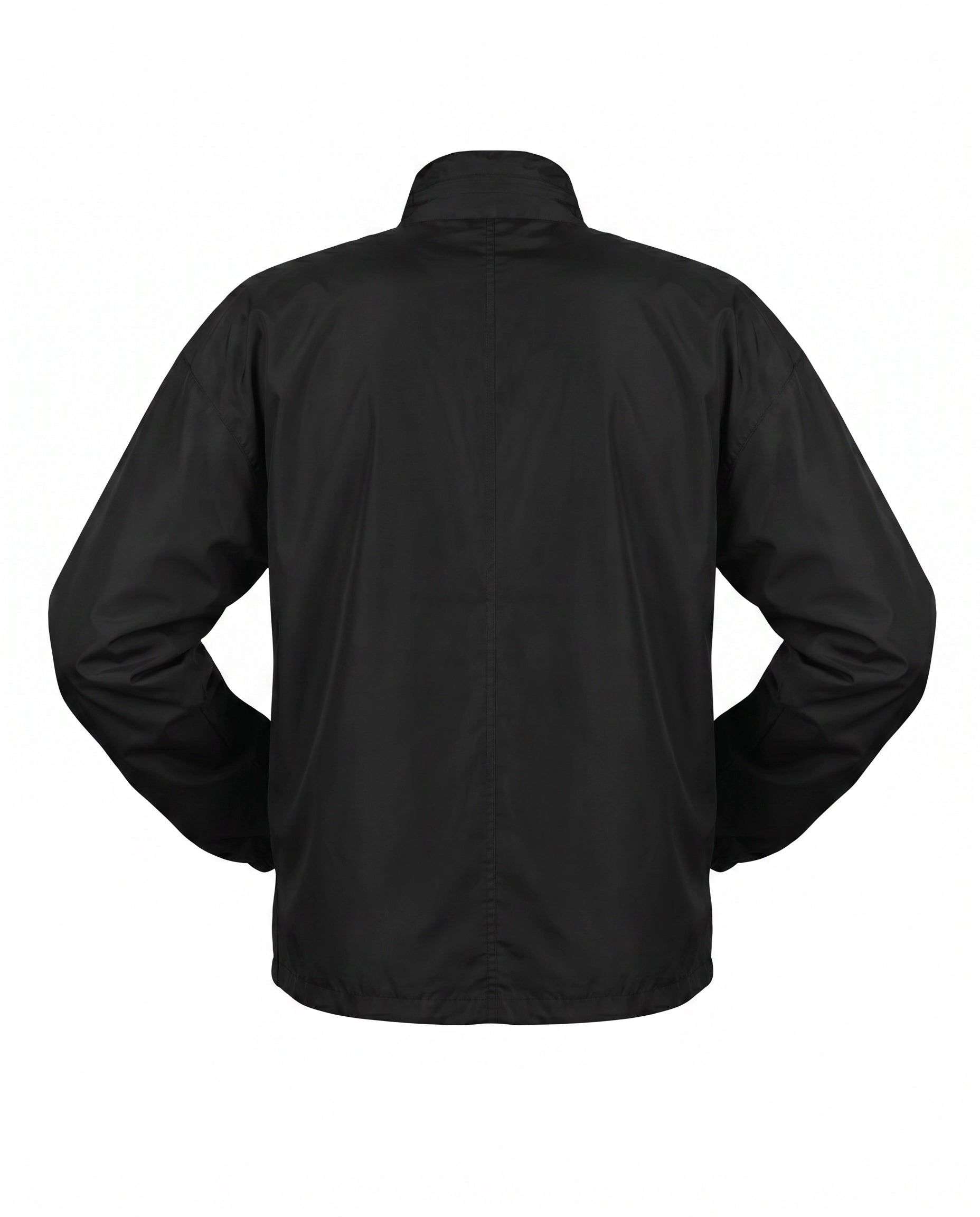 Javelin Ranger Elite Windbreaker - Black - Back - Ghost Mannequin