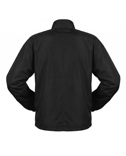 Javelin Ranger Elite Windbreaker - Black - Back - Ghost Mannequin