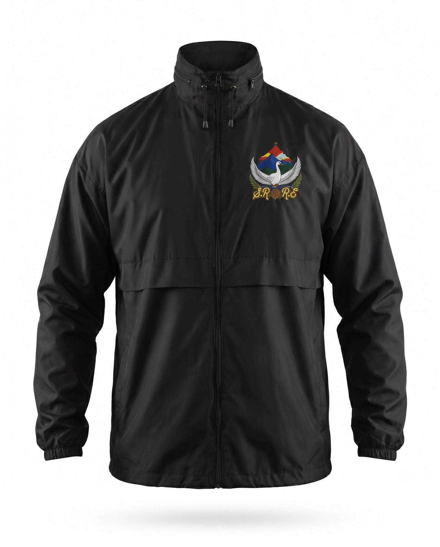 Javelin Ranger Elite Windbreaker - Black - Front - Ghost Mannequin