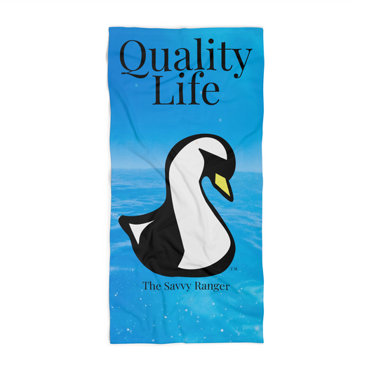 Quality life Beach Towel